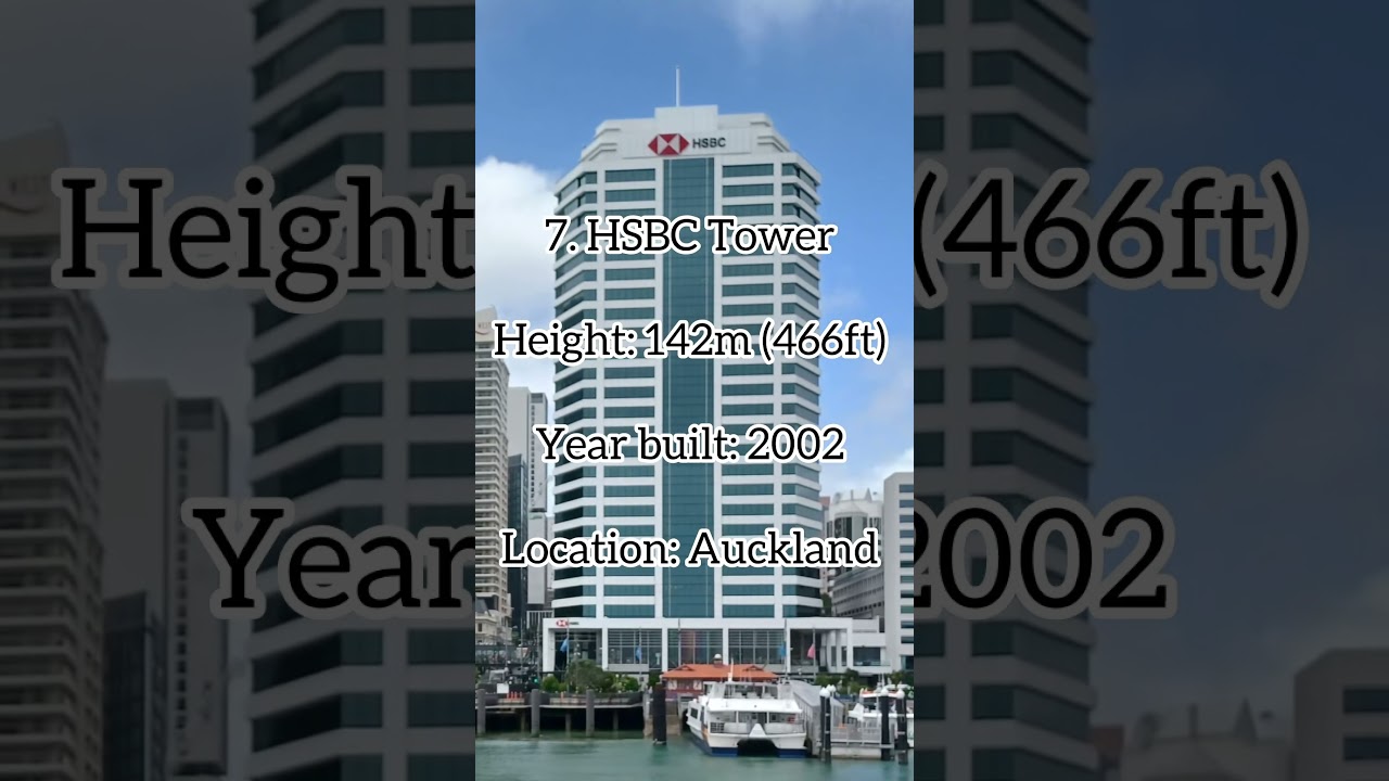 Top ten tallest buildings in New Zealand 🇳🇿 2024 #top10 #top #buildings #newzealand #highrise