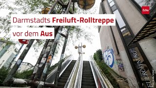 Darmstadts Freiluft-Rolltreppe vor dem Aus