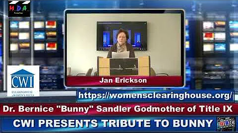 CWI TRIBUTE BUNNY Jan Erickson