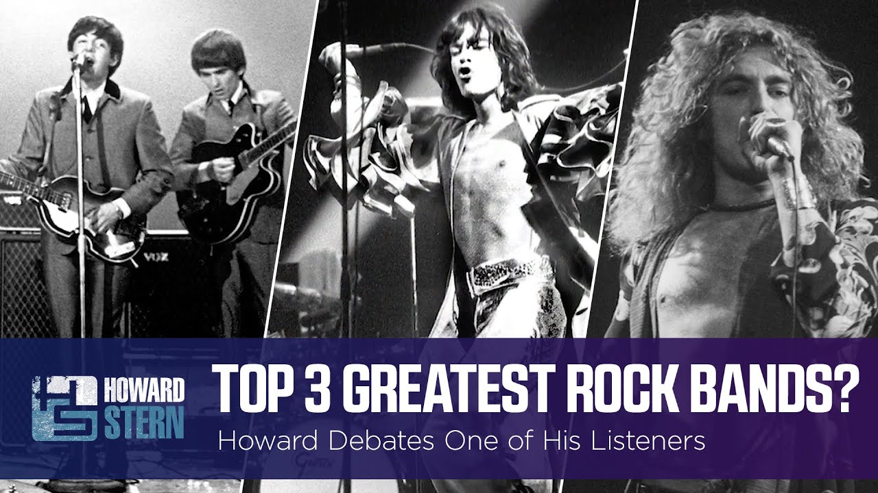 Who Are the Top Three Rock Bands of All Time?