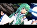 【東方MMD】チャイナ早苗さんで桃源恋歌【4K/60p】