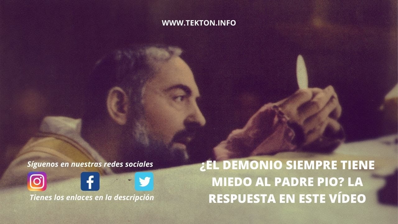 ⁣¿El demonio siempre tiene miedo al Padre Pío? La respuesta en este vídeo