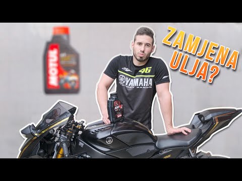 ZAMJENA ULJA U MOTORU I SVE ŠTO TREBATE ZNATI 🏍 YAMAHA R6 RJ27 2017+ ( 2006+ )