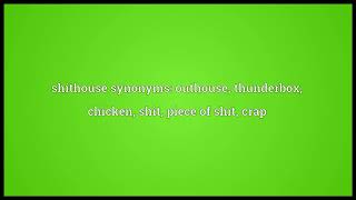 Details Shithouse Meaning News