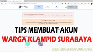 Tips Membuat Akun Warga Klampid Surabaya screenshot 2