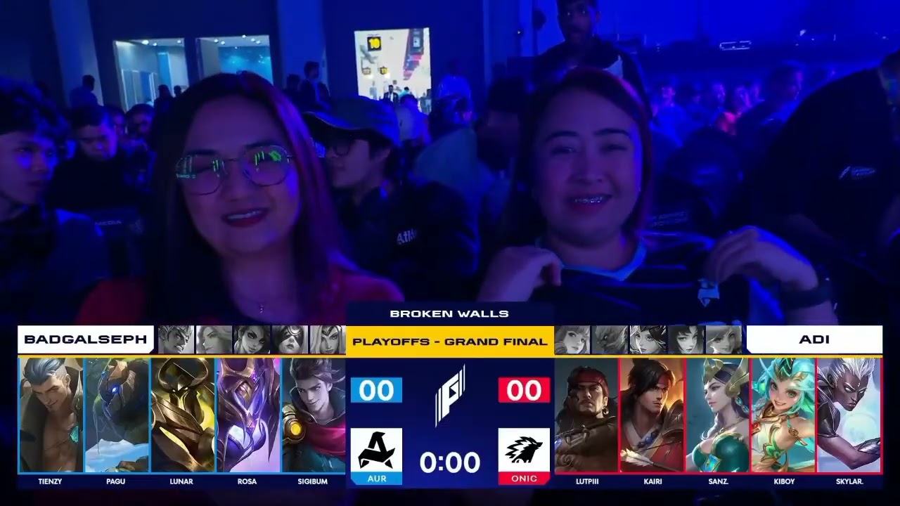 Onic (Indonesia) vs Aurora (Turkey) Grand final Game 1 GOTF