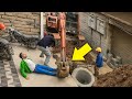 Excavator Accident Caught on Camera