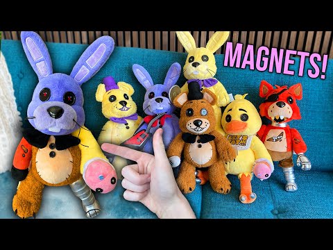 These are the COOLEST FNaF Plushies I've Ever Seen! (FNaF HEX Plushies!)