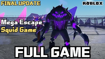 ROBLOX - MEGA ESCAPE: SQUID GAME [FINAL UPDATE] FULL GAME Walkthrough & ENDING (4K60)