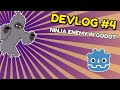 Developing ninja enemy in Godot - Professor Bubbles devlog #4