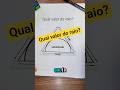 Qual valor do raio do semicírculo? #matematica #concursos