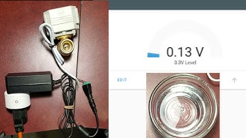 Water leak detector with water source auto shutoff that integrates with Home Assistant