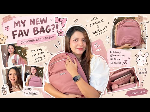 She’s Pretty AND Practical🫶🏻Serious Business📚Chantria ~ The Everyday Backpack I Didn’t Know I Needed