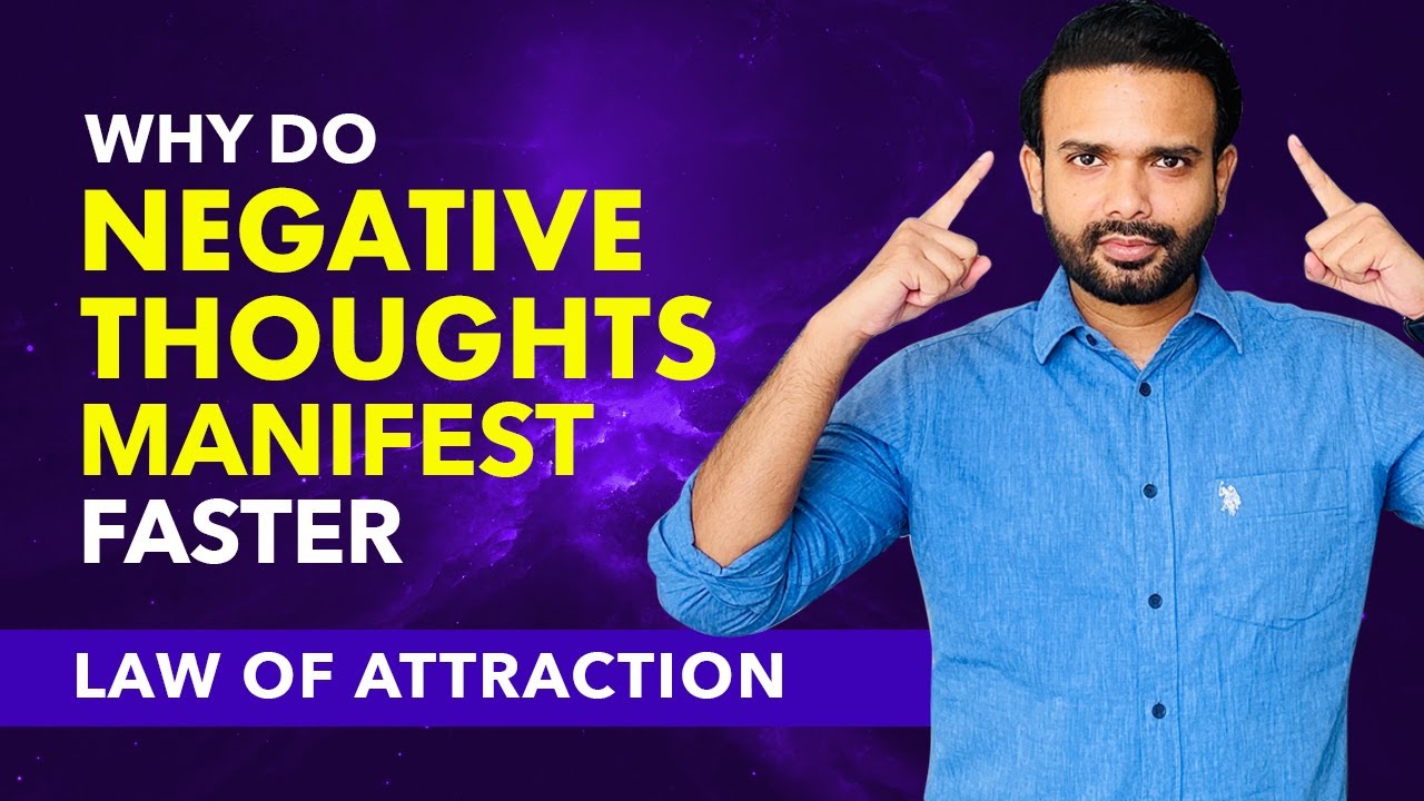 Finish Negative Thoughts Instantly - How To Stop Negative Thoughts Law Of Attraction