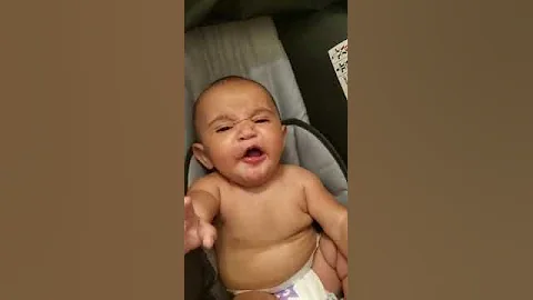 My baby trying lime