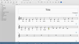 Mastering MuseScore: Melody with Lyrics