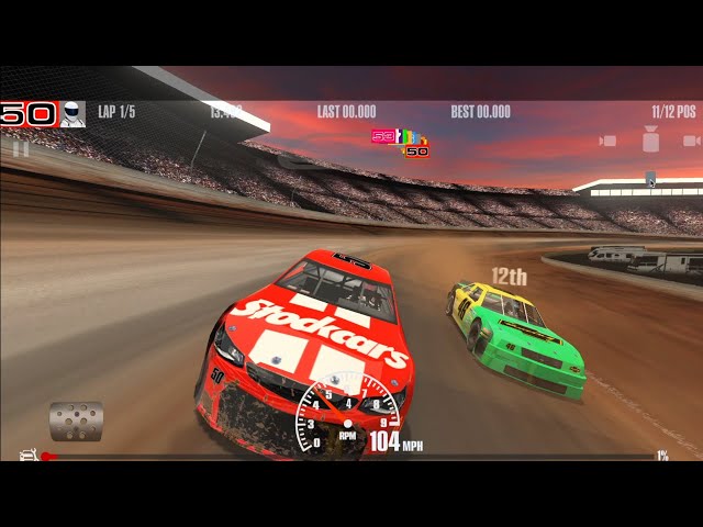 The Stock Car Racing Team Game