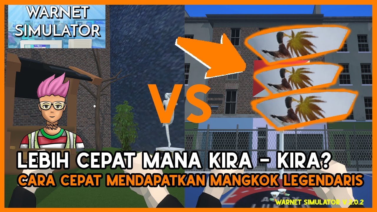 CARA CEPAT MENDAPATKAN MANGKOK LEGENDARIS WARNET SIMULATOR 