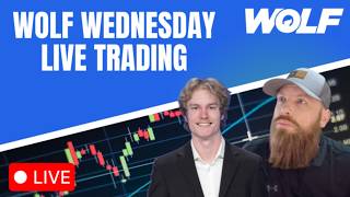 WOLF WEDNESDAY | LIVE DAY TRADING (Stock Market Analysis, Breaking News)