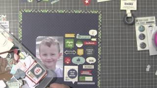 Process Video 148: Scrapbook Layout: Big Ham