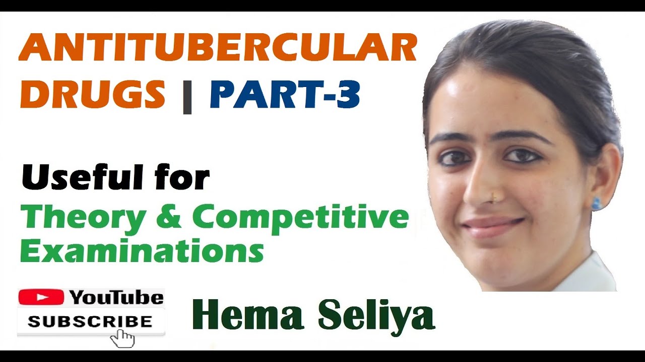 ANTITUBERCULAR DRUGS | PART-3
