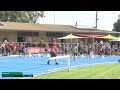 Boys U16 100m Timed Final 3: 2025-26 State Track and Field Championships