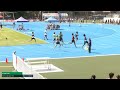 Boys U16 100m Timed Final 3: 2025-26 State Track and Field Championships