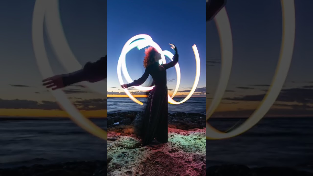 Light-Painting with the Fiveray M40 by @ZhiyunTechGlobal