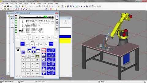 Step3: Fanuc arcwelding simulation