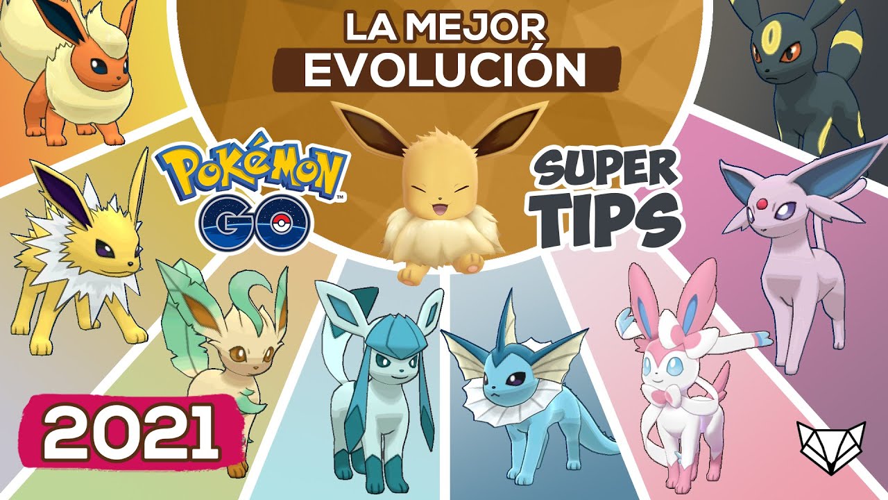 Eevee y sus muchas evoluciones  Eevee evolutions, Pokemon eevee  evolutions, Pokemon eevee