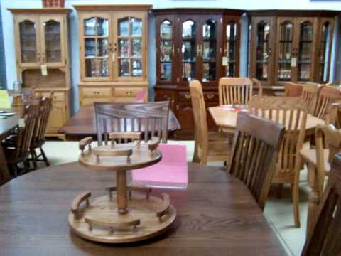amish cook's editor at miller's furniture - youtube