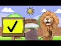 Learning for Kids - Learn the Animals - The Cow - Lionel King of the Jungle