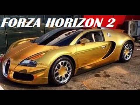 Gold Bugatti Veyron Super Sport Inside Look Racing Forza
