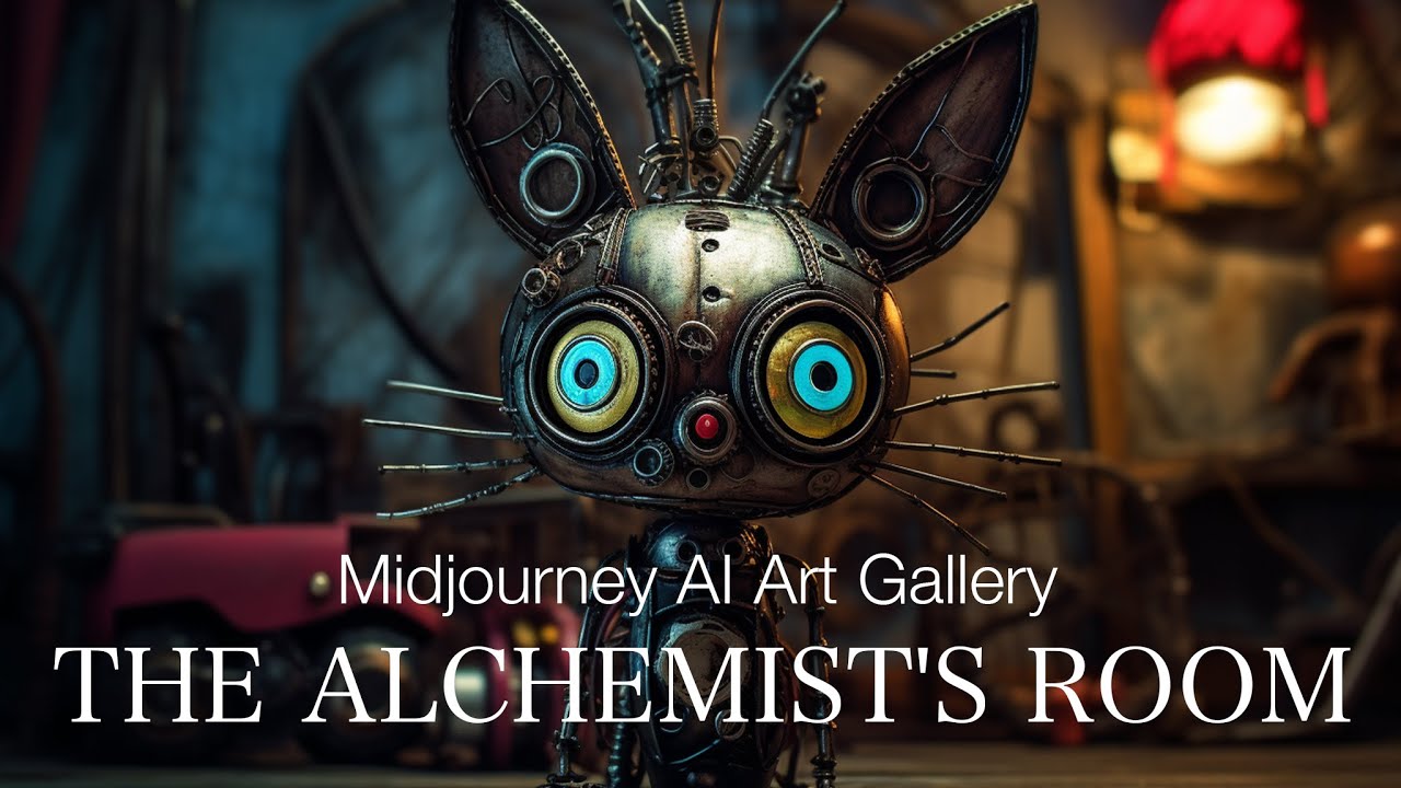 THE ALCHEMIST'S ROOM | Ai Generated Art