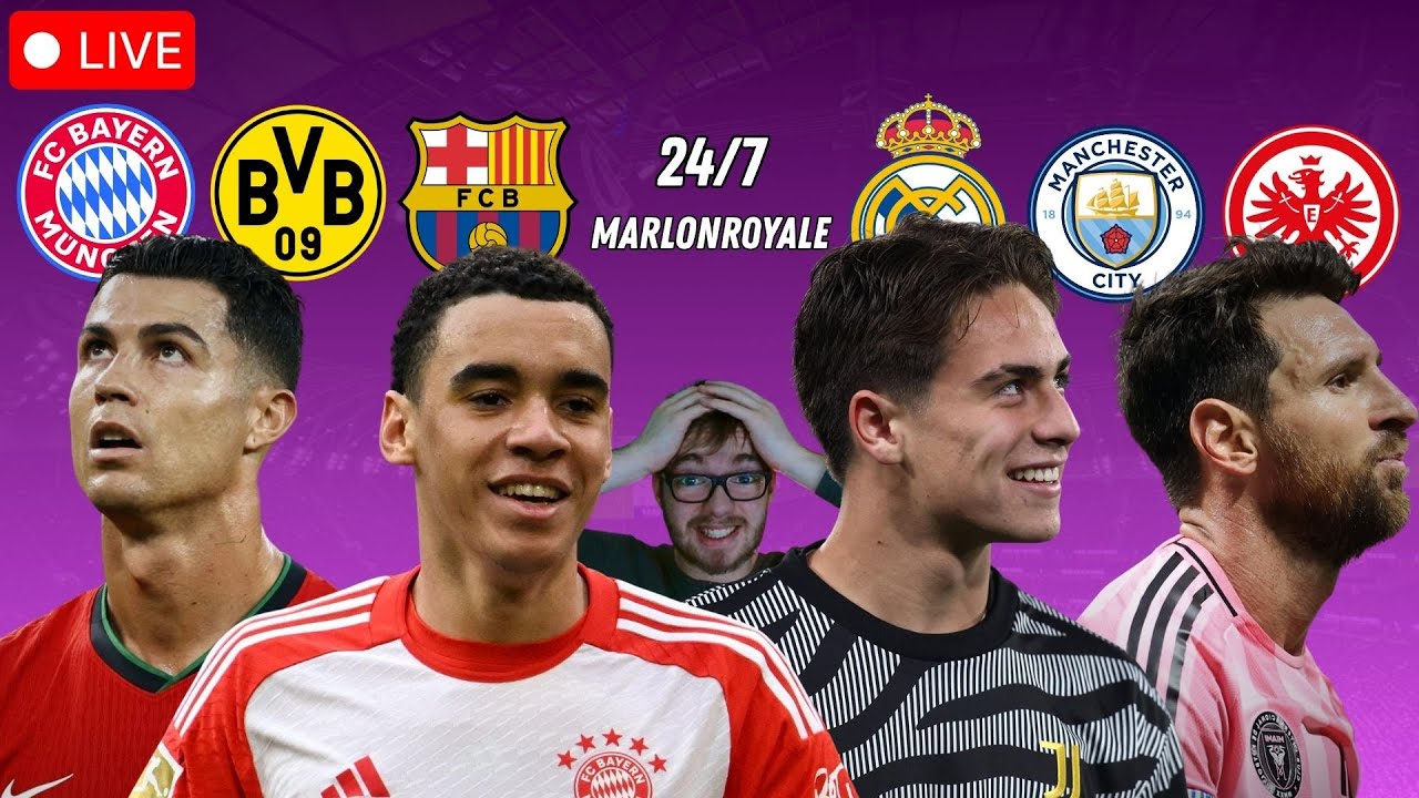 24/7 LIVE | Bundesliga, Champions League, FC Bayern, Europa League, Premier League... | Marlonr0yale