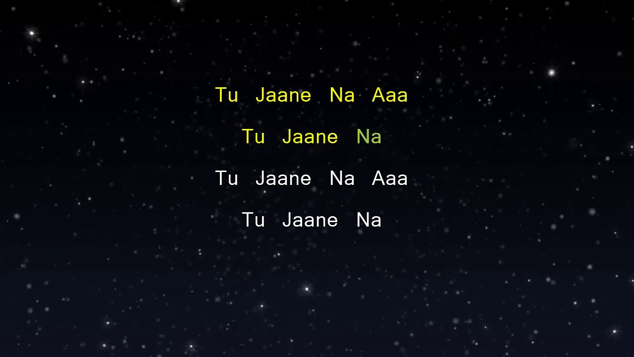 Tu Jaane Na   Ajab Prem Ki Ghazab Kahani Karaoke Version