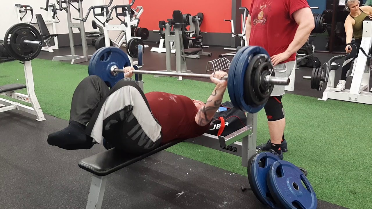 Bench press legs in air own weight 115kg x 28 Finnish record !!!!! YouTube