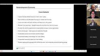 Garage B Community Meeting (Second Meeting)