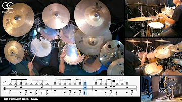 Sway - The Pussycat Dolls / Drum Cover By CYC (@cycdrumusic )  score & sheet music