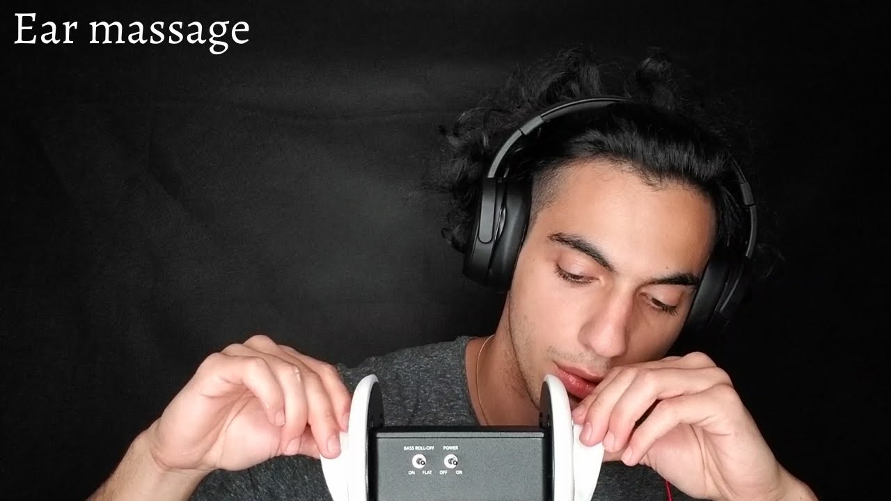 ASMR 3Dio best lotion/no lotion ear massage [no talking]