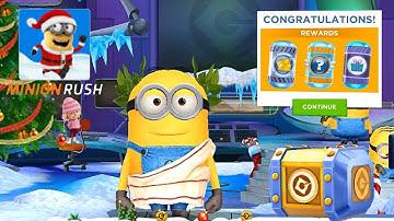 Minion rush Striker minion Knight minion Athenian minion Daily challenge gameplay walkthrough