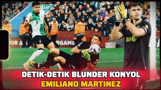 Momen Blunder Emiliano Martinez Saat Laga Aston Villa vs Liverpool