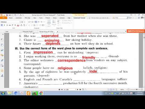 Video Học hè Tiếng Anh Lớp 9 || Giải Sách Bài Tập Mai Lan... - YouTube