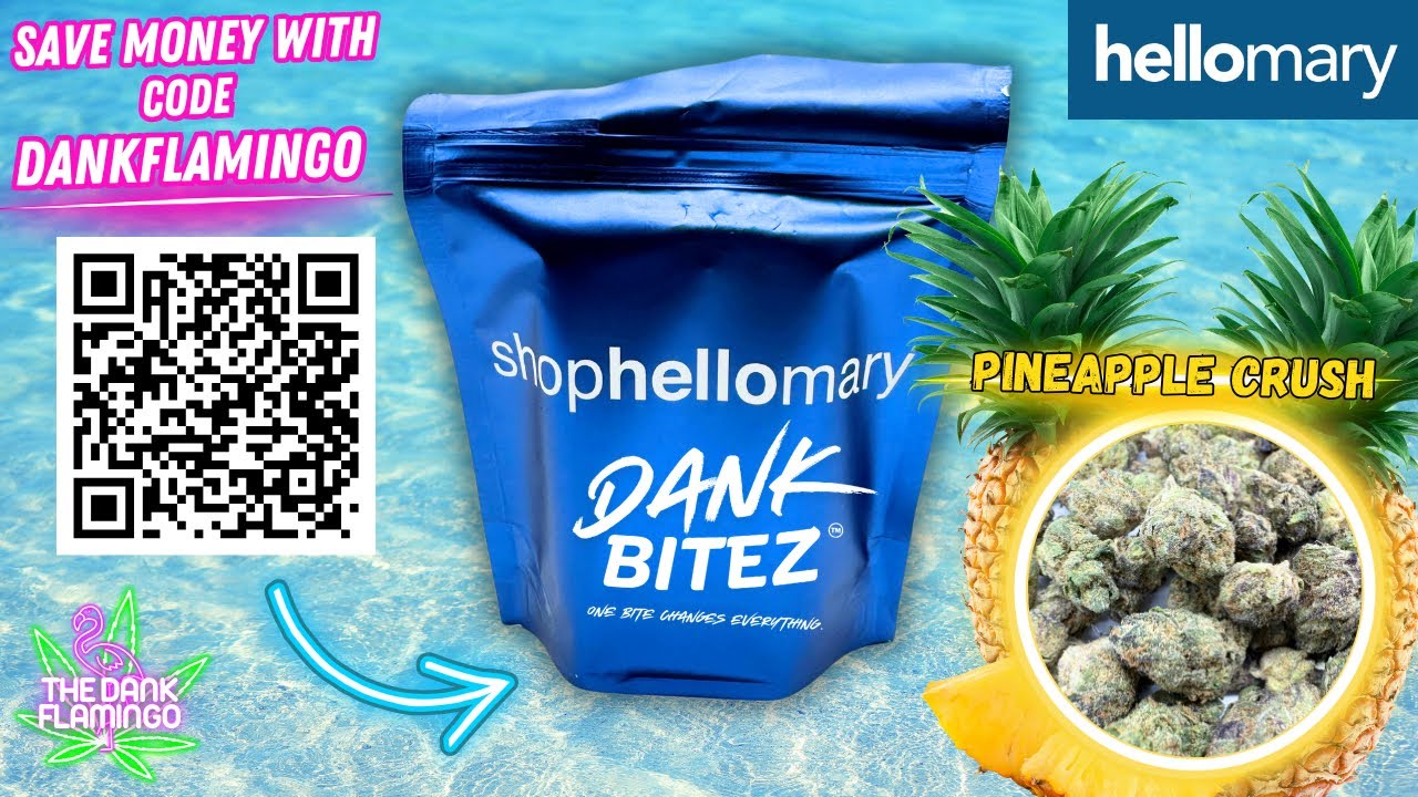 Blazing Up Pineapple Crush and Grand Daddy Purp from Shop Hello Mary! The Dank Flamingo!