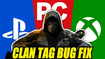 Black Ops 6 Clan Tag Bug Fixed (2025)