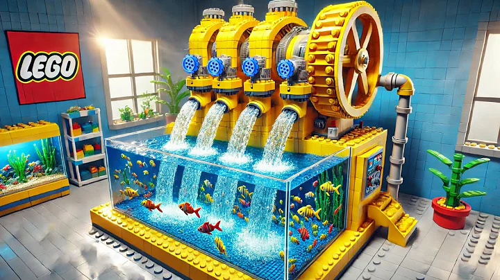 I Used LEGO to Build an Aquarium Water Pump