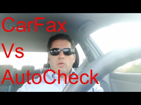 Vidéo: AutoCheck est-il meilleur que Carfax ?