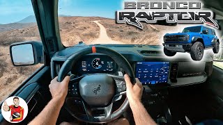 The Ford Bronco Raptor Pummels All Terrain with Equal Tenacity (POV Drive Review)