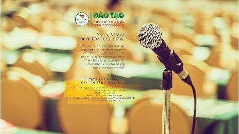 Nghệ thuật nói trước công chúng