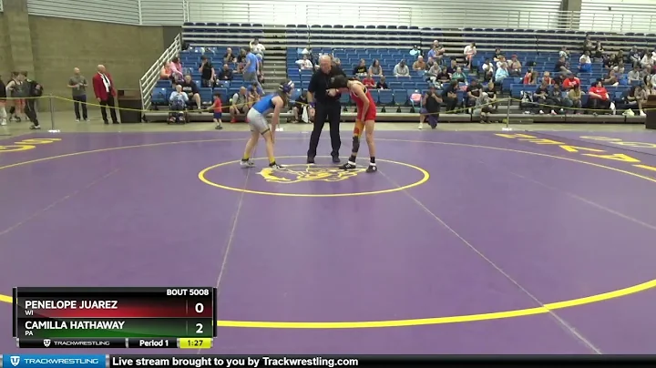 100 Lbs Round 1 - Penelope Juarez, WI Vs Camilla H...
